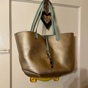 A beautiful perfect condition reversible tote bag…
